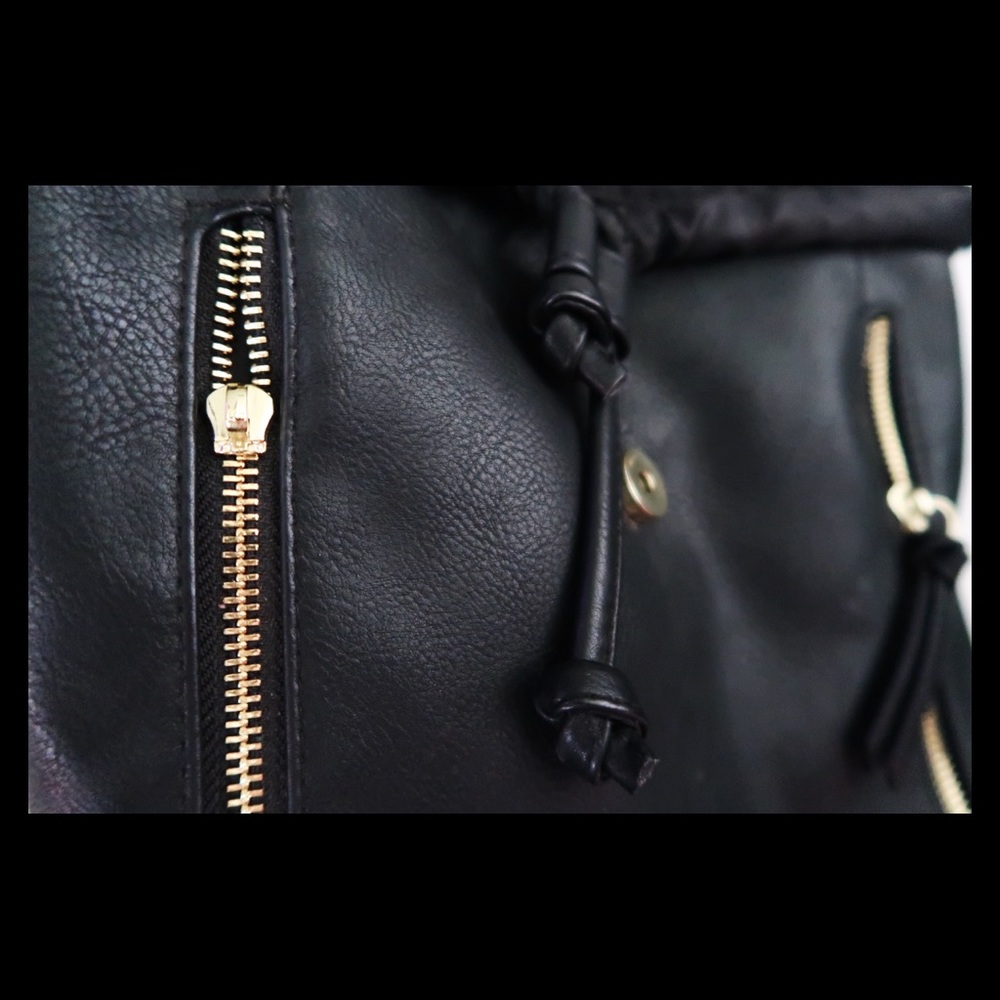 Black Mini Backpack - Picture 5 of 5